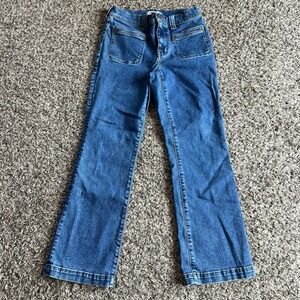 Madewell Women's Boot Cut Jeans - Blue